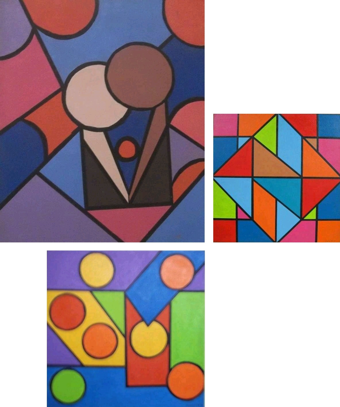 O abstrato de Costa Paula: O beijo de Eva, Labirintus  e Símbolos