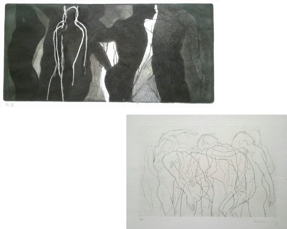 Gravuras em metal de Arnaldo Battaglini