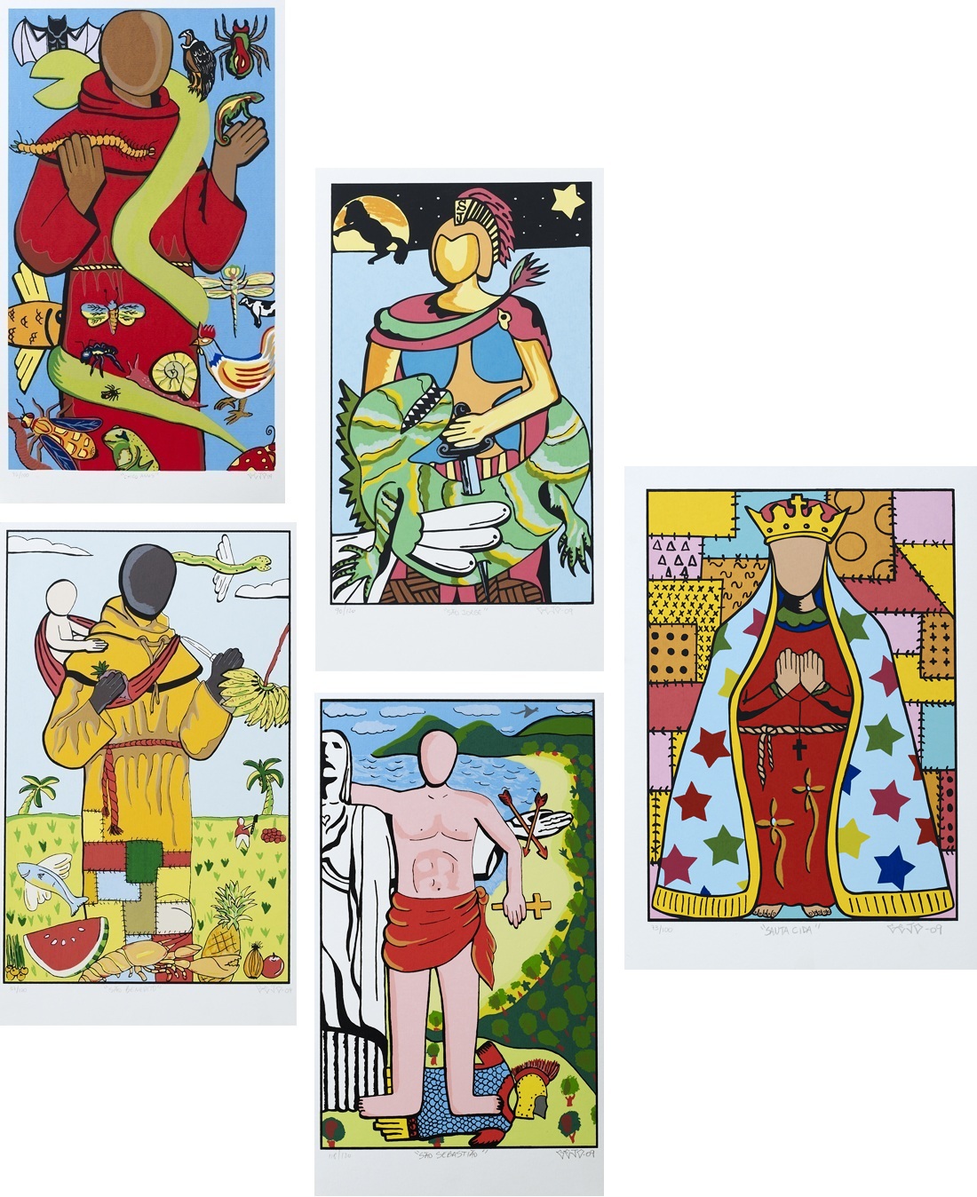 Gejo, O Maldito: Personagens