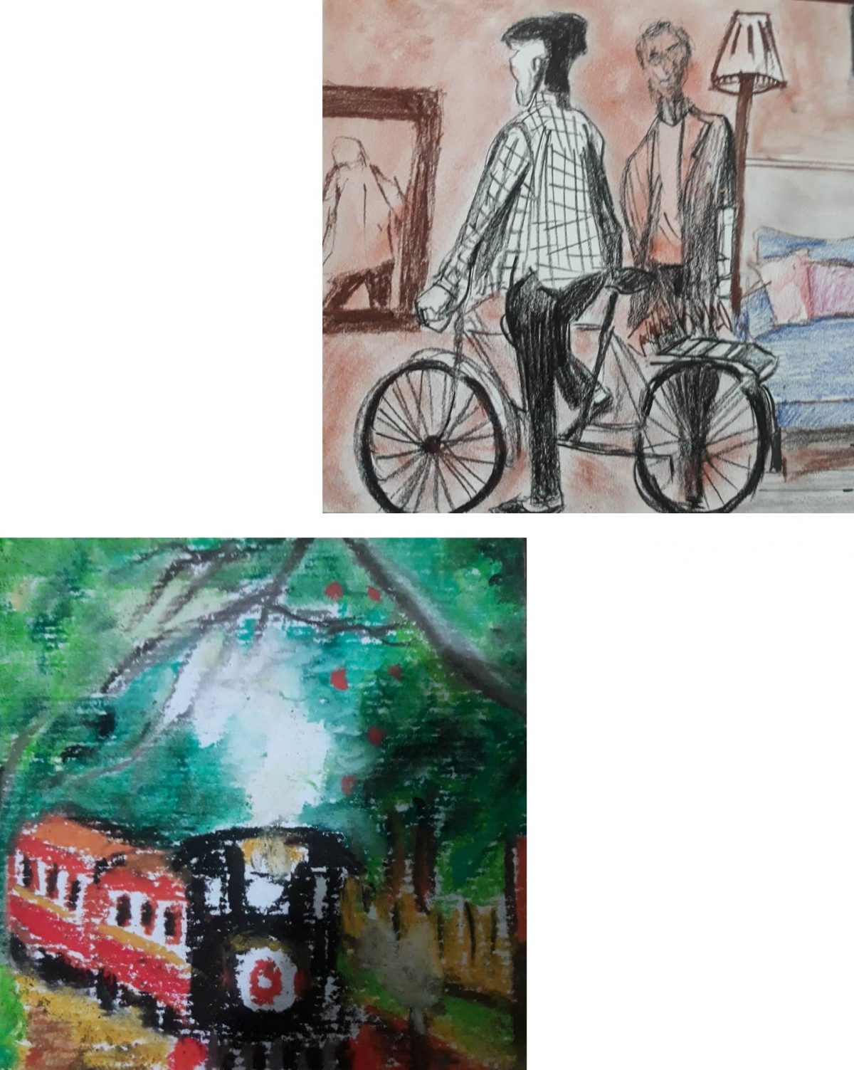 Laércio Moraes: Bicicleta na sala e Maria fumaça