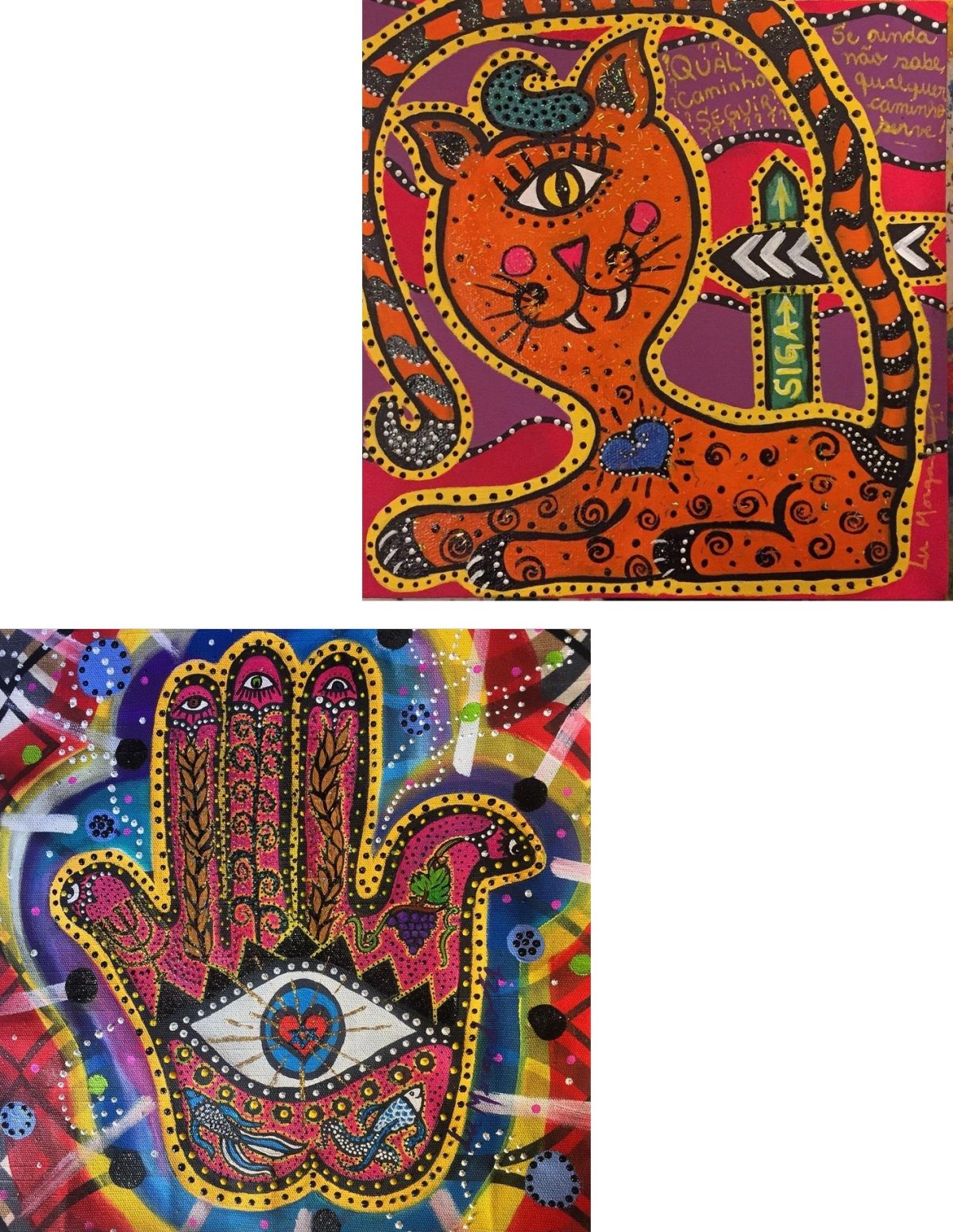 Lu Morgado: Gato e Shalom