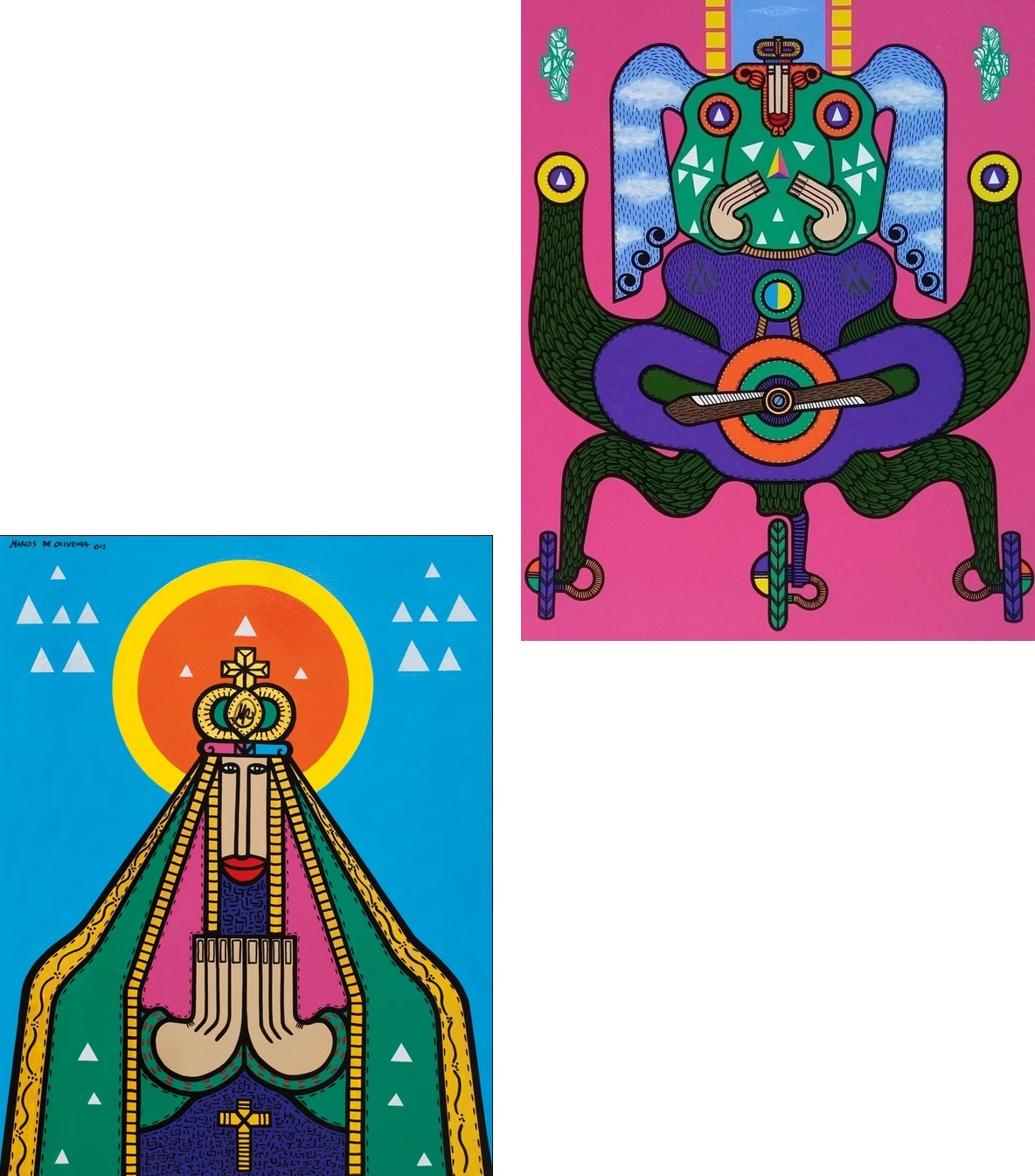 Marcos de Oliveira: Guerreiro místico e Madonna III