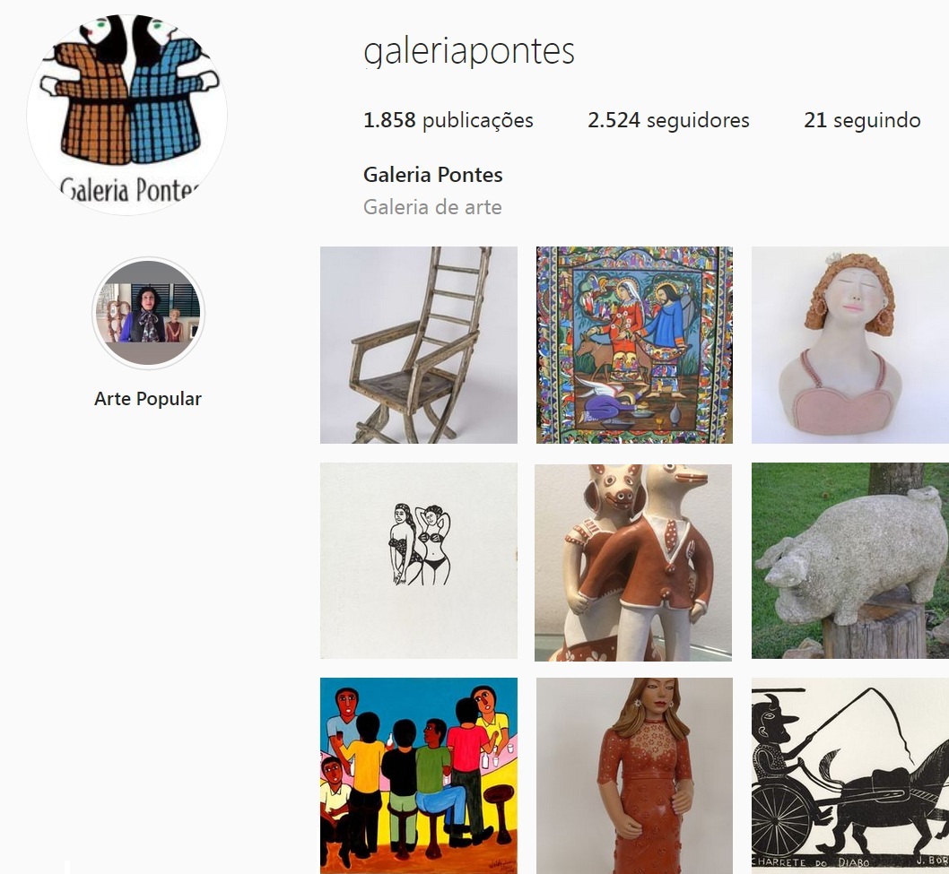 Galeria Pontes no Instagram: Façam uma visita!
