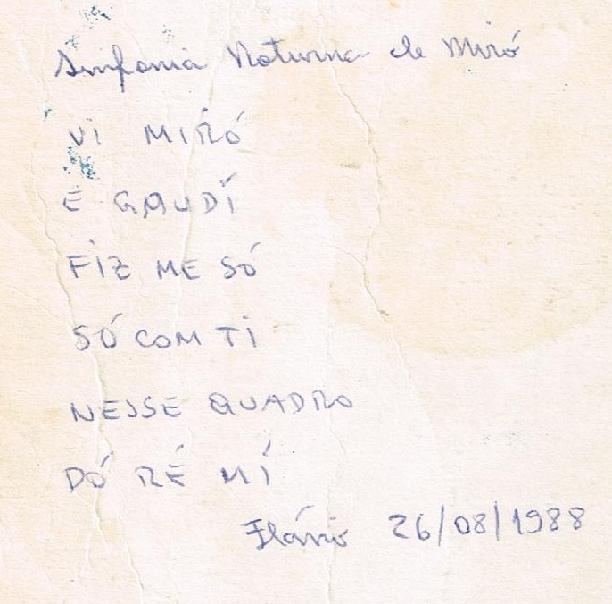 Sinfonia noturna de Miró