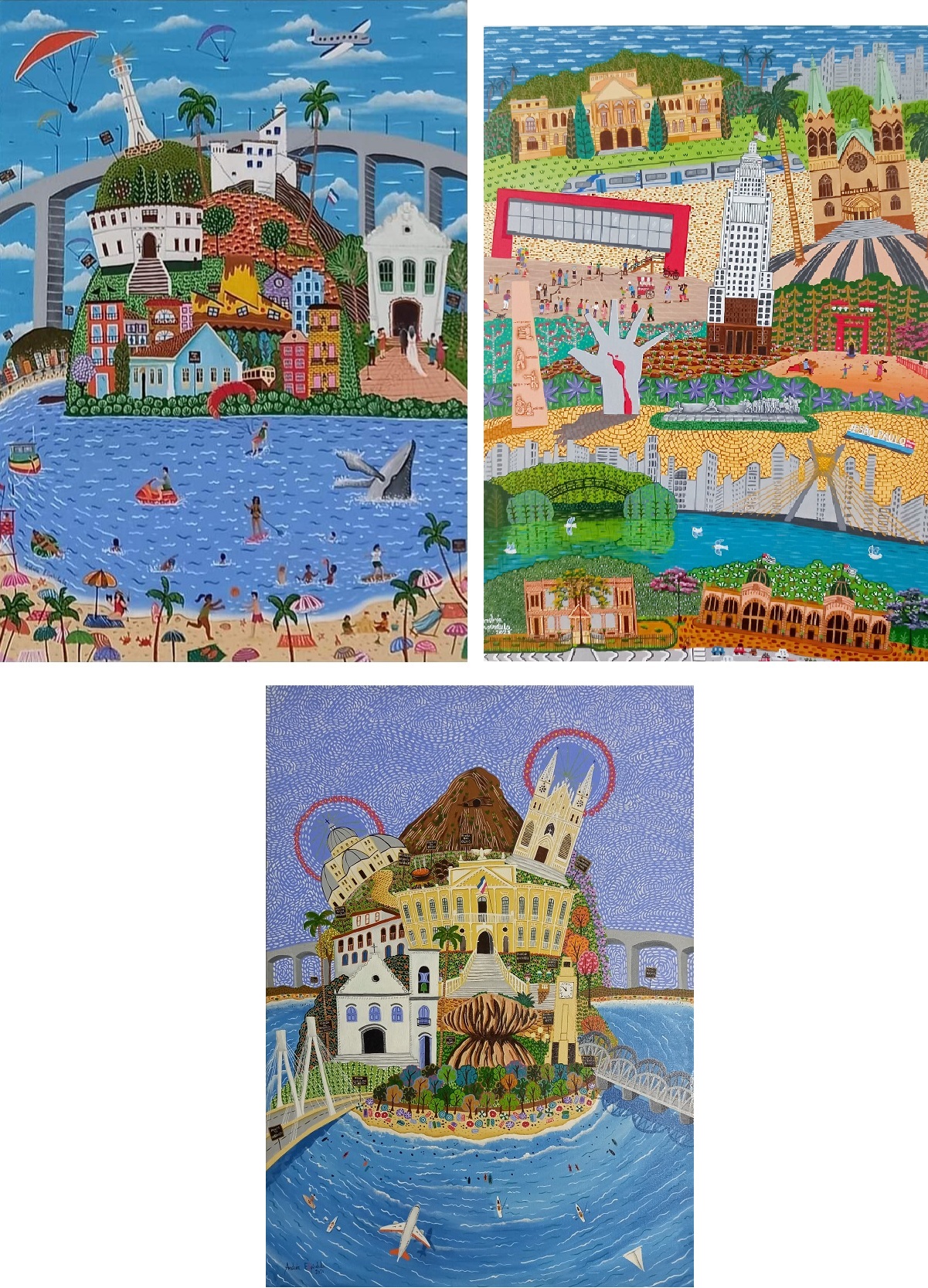 Andréa Espindula: Vila Velha, São Paulo e Vitória