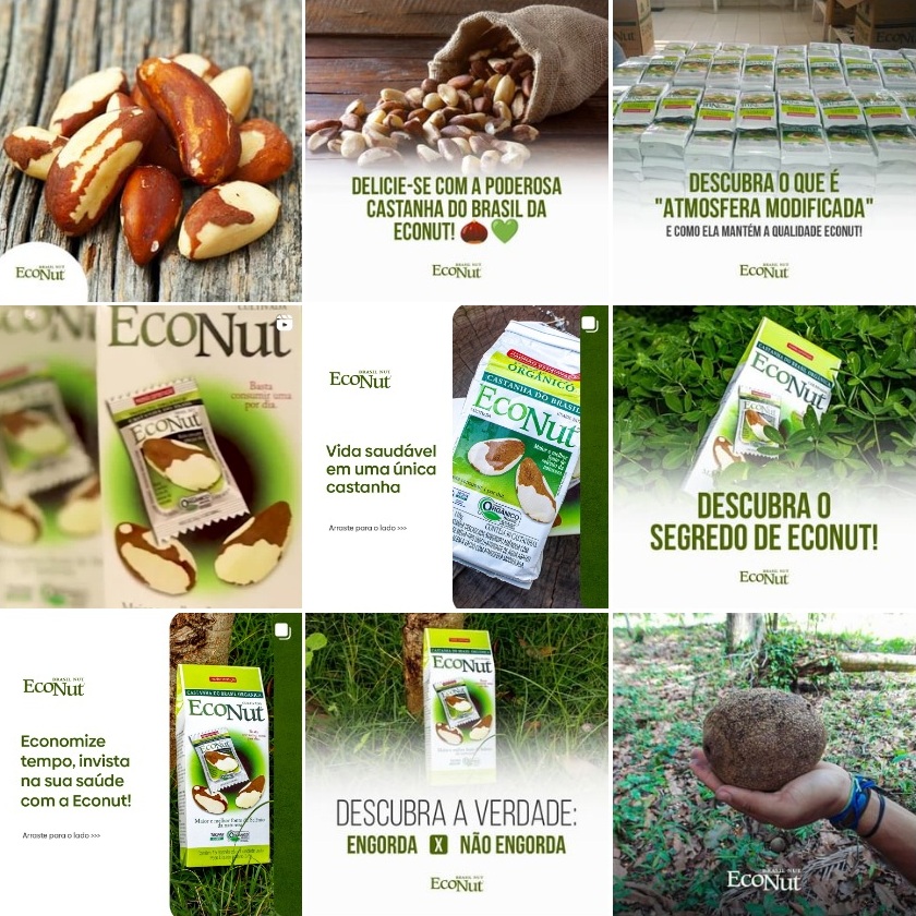 EcoNut Castanhas do Brasil: Sempre com novidades no Instagram…
