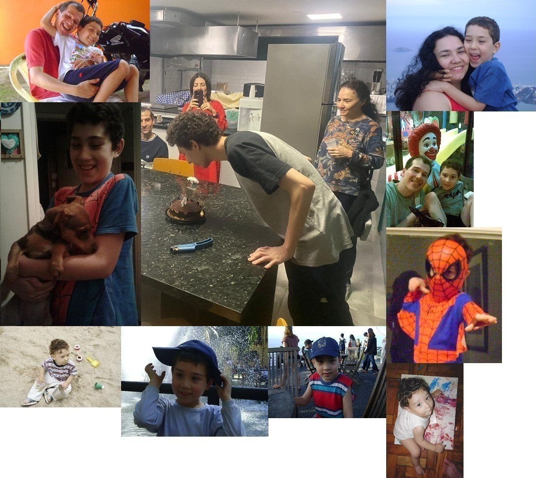 João Alexandre: Meu filho completa hoje 18 anos – Felicidades!