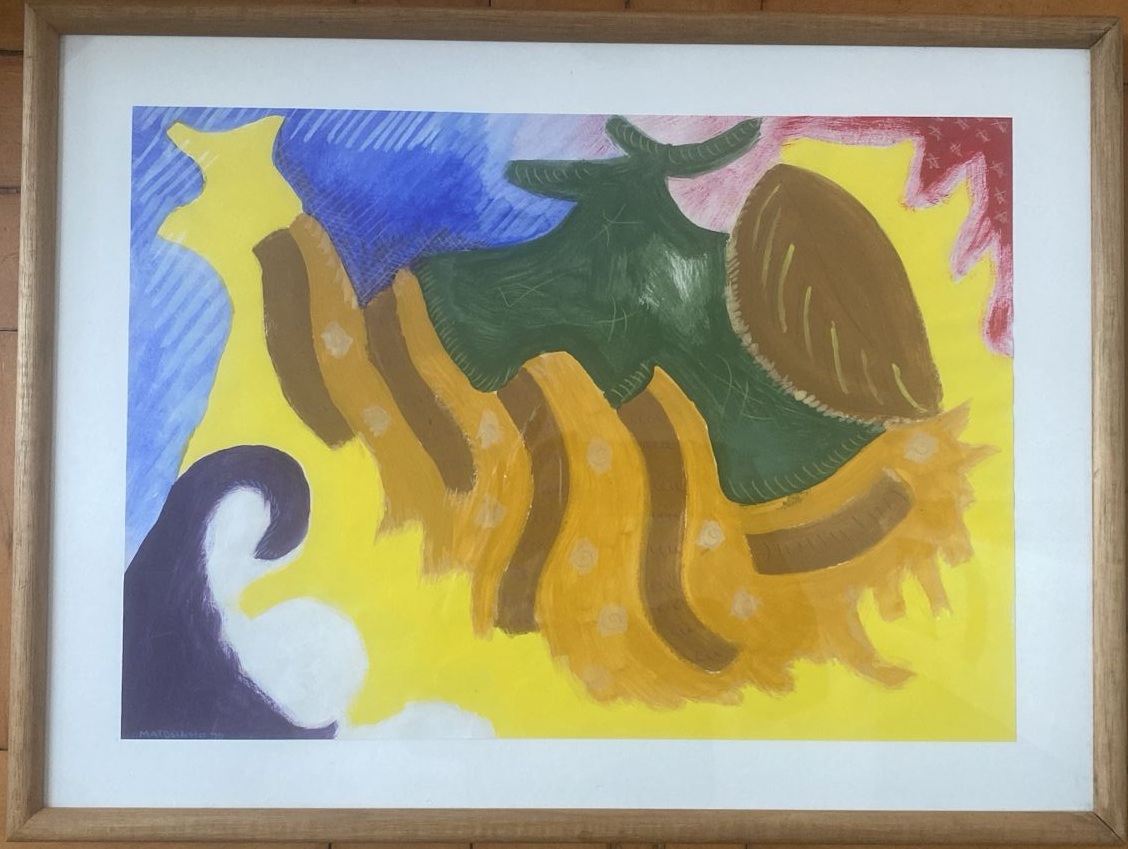 Colorindo com cor (Recém emoldurado)