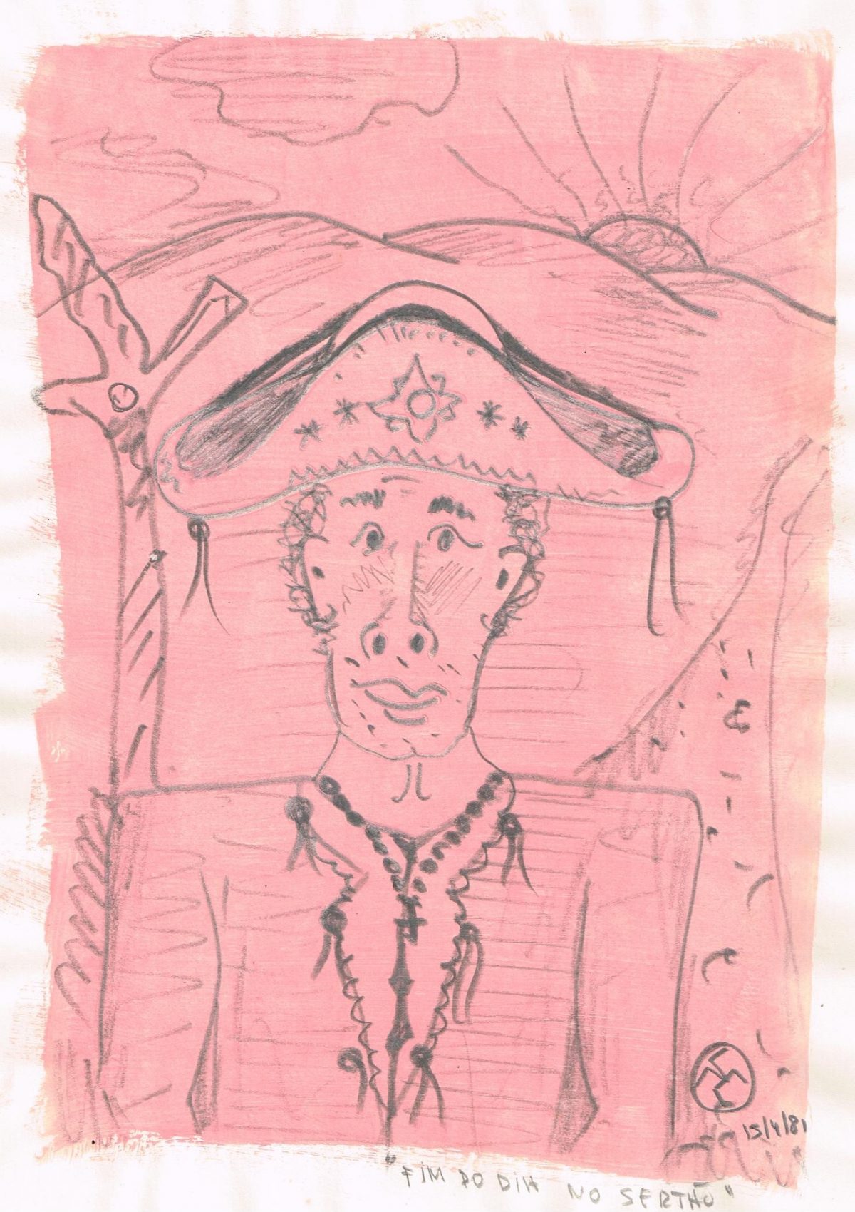 Fim do dia no sertão