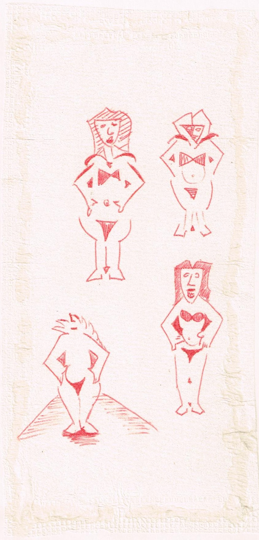 Mulheres no guardanapo