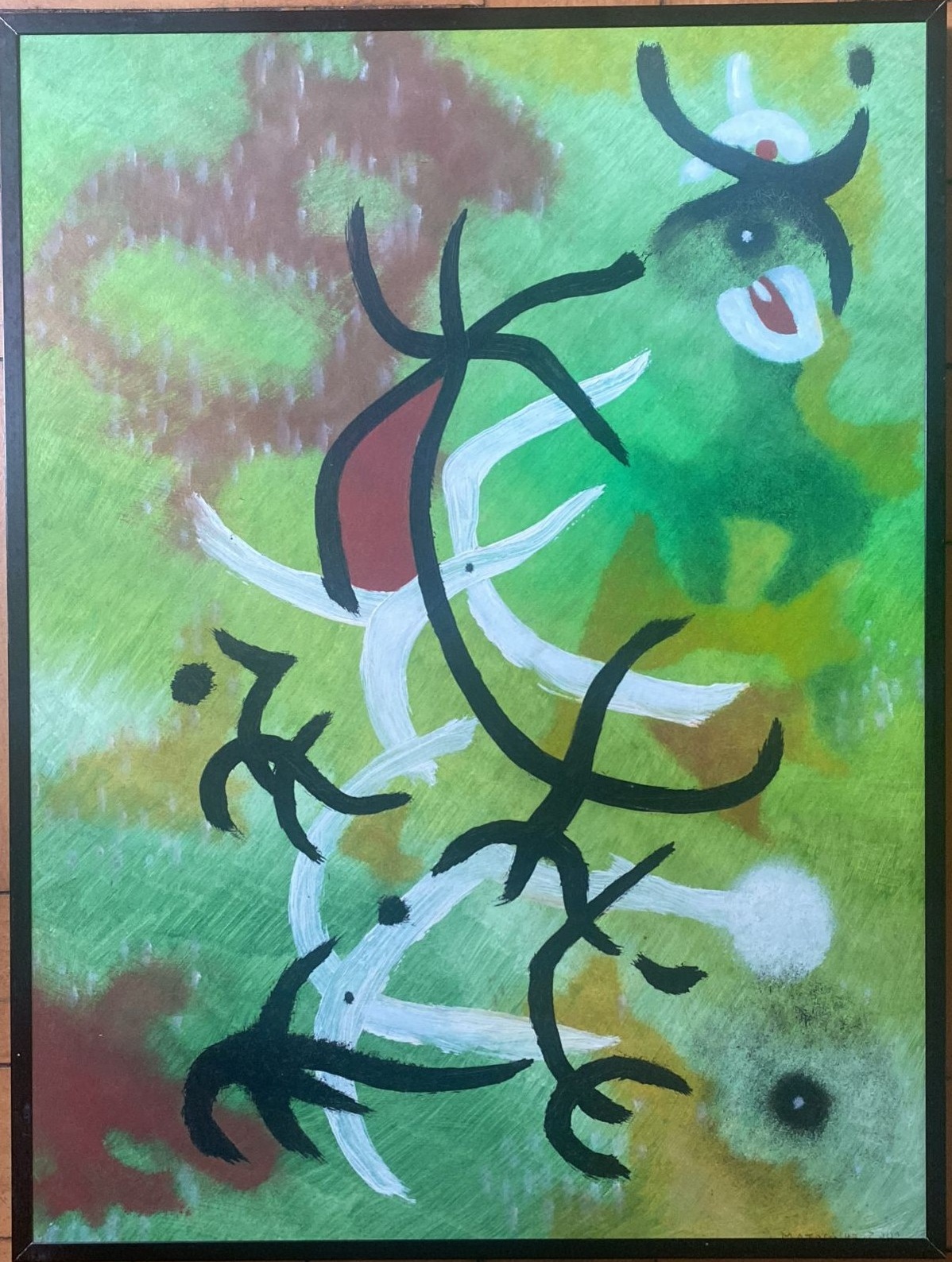 Mundo verde (Recém emoldurado)