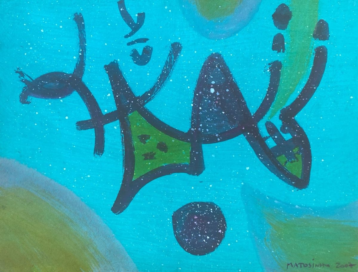 Te conheci no azul e no verde esverdeado