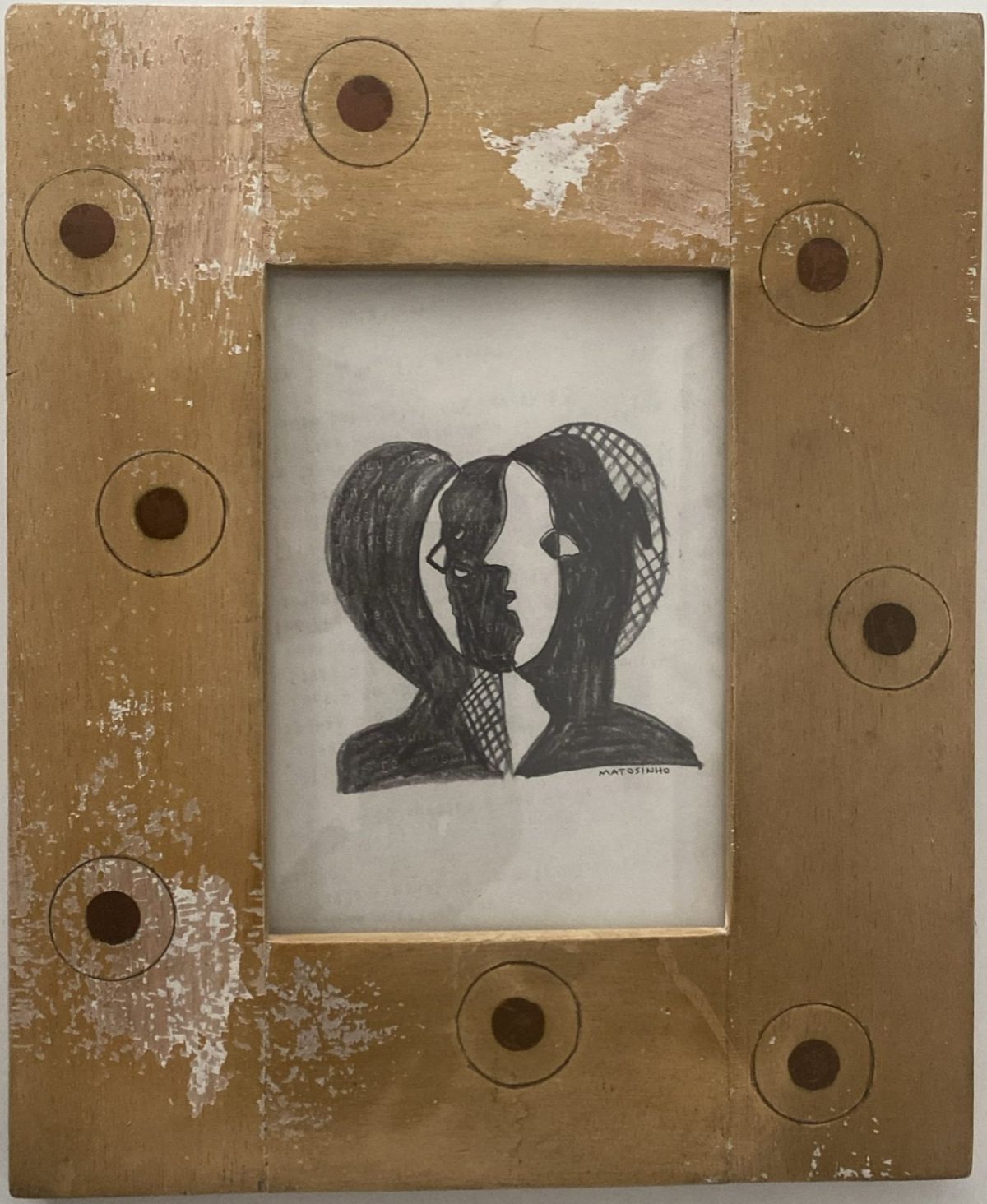 Cabeças à la Picasso (Recém emoldurado)