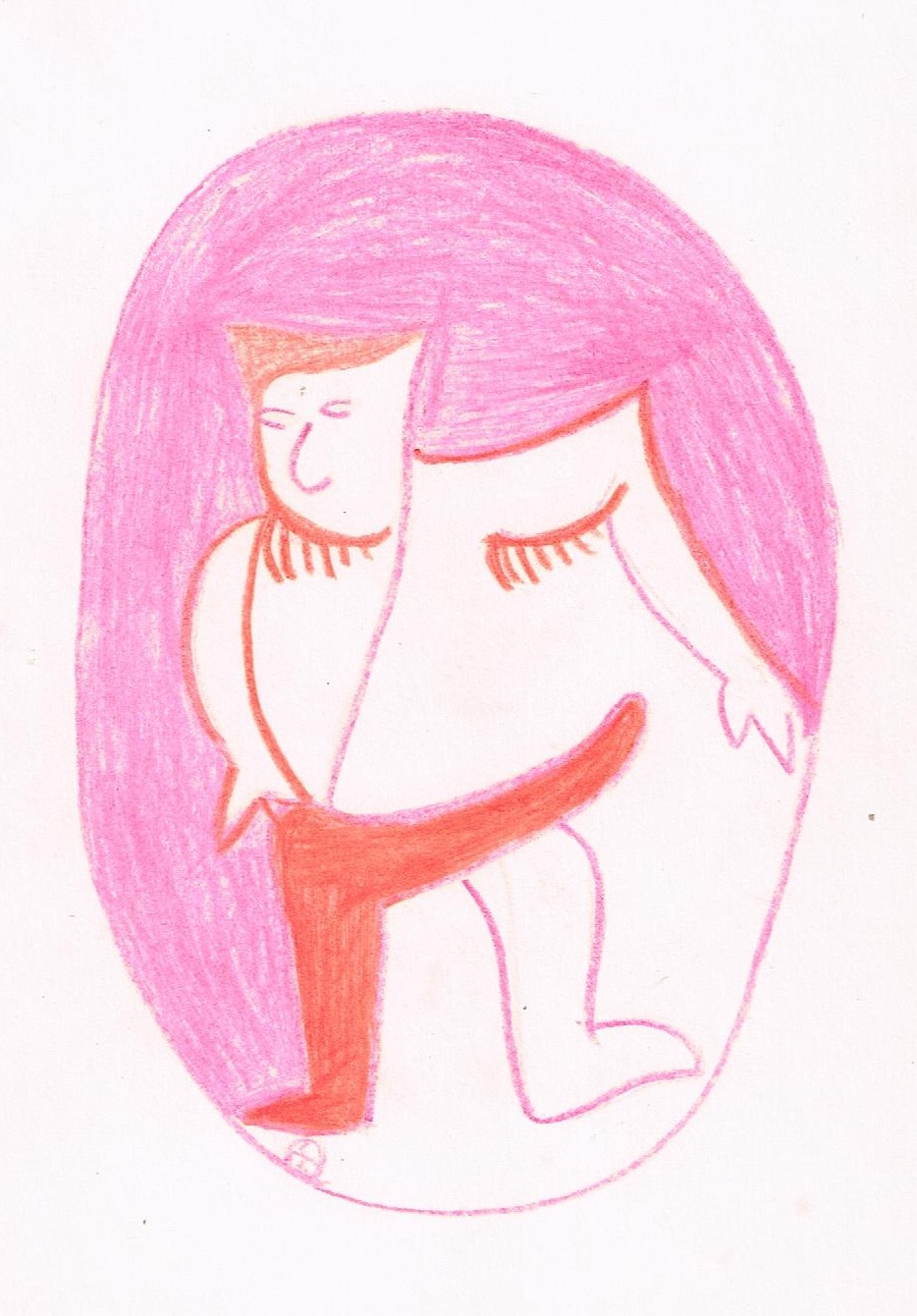 Cabeça-homem colorido