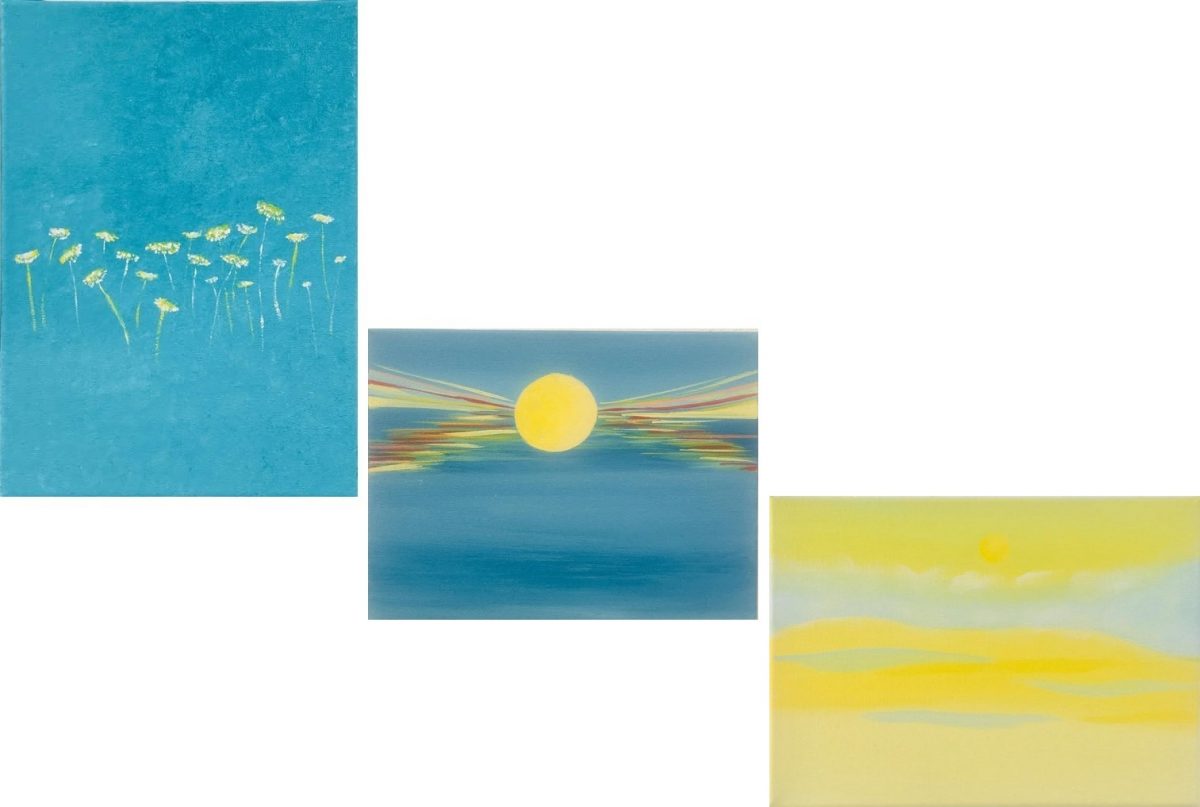 @oartistasemgaleria (LS): Suaves camomilas e telinhas em acrílica