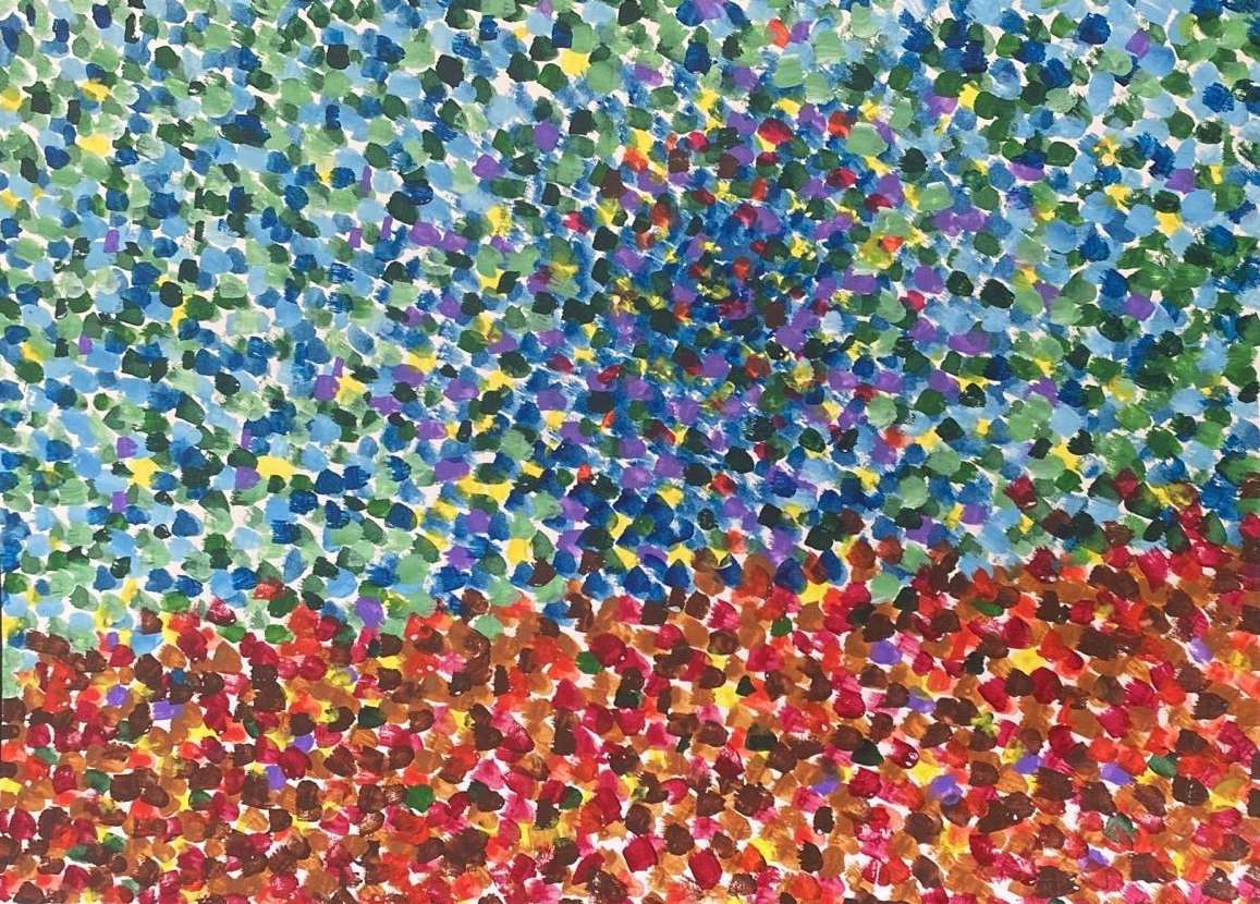 Pontilhado impressionista