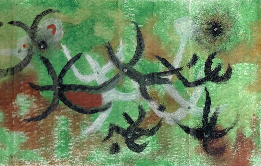 Mundo verde em papelão (Estudo)