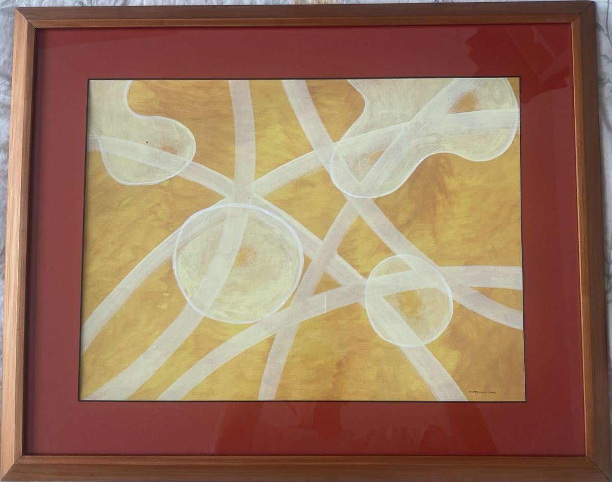 Cromo cor amarelo (Recém emoldurado)