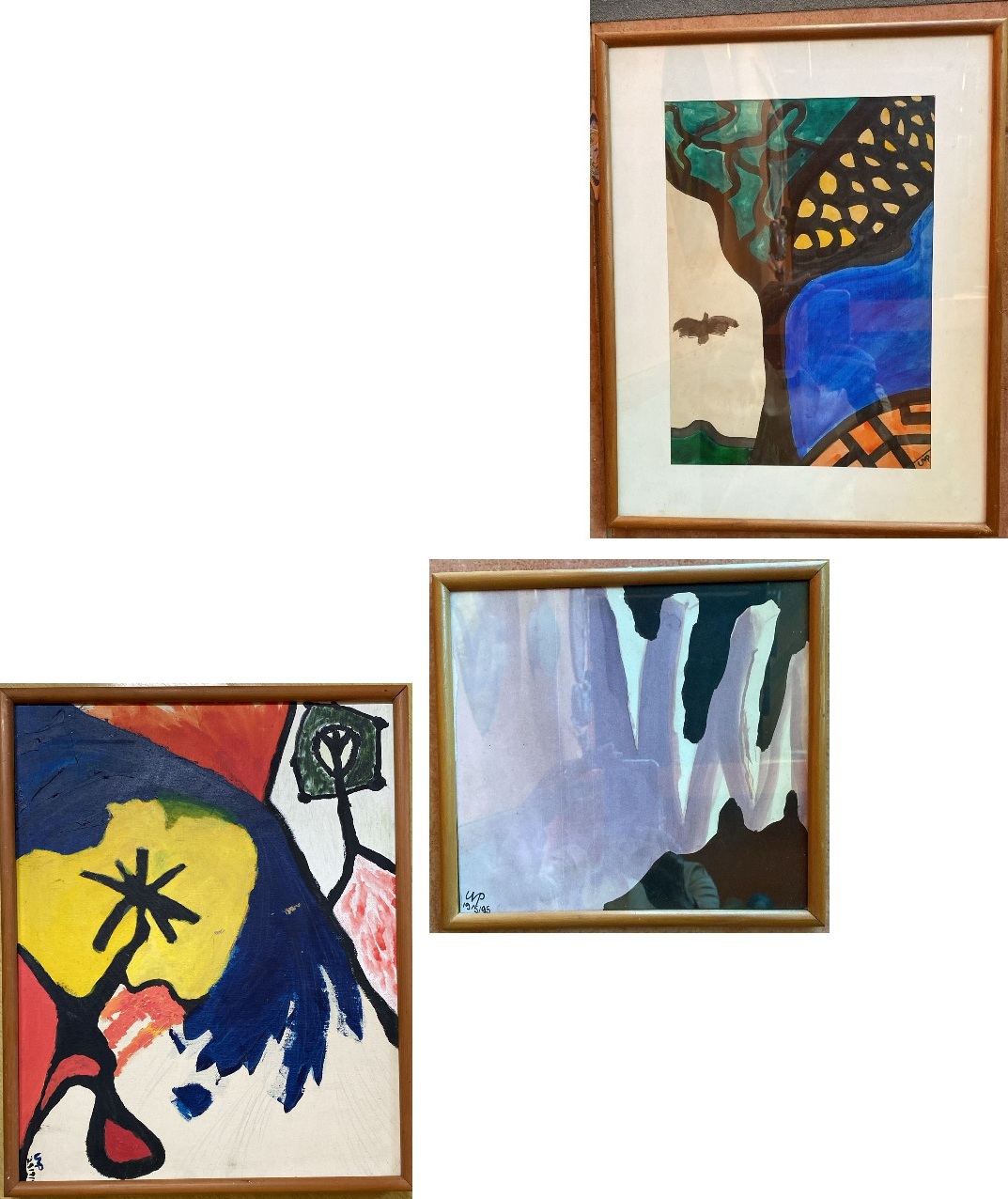 Pinturas de meu sobrinho querido, um talento