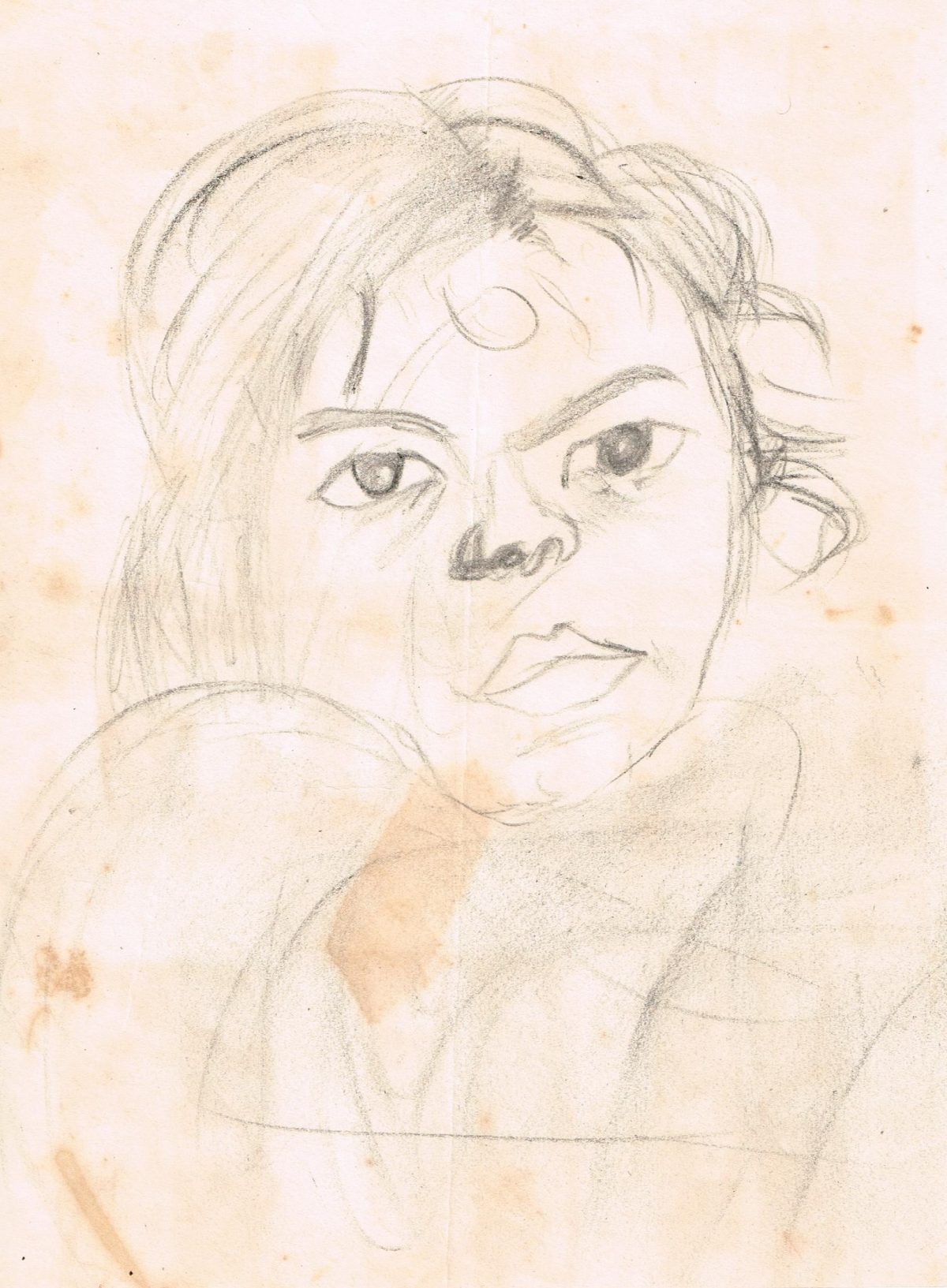 Retrato de uma familiar feito por João Antônio Almagro