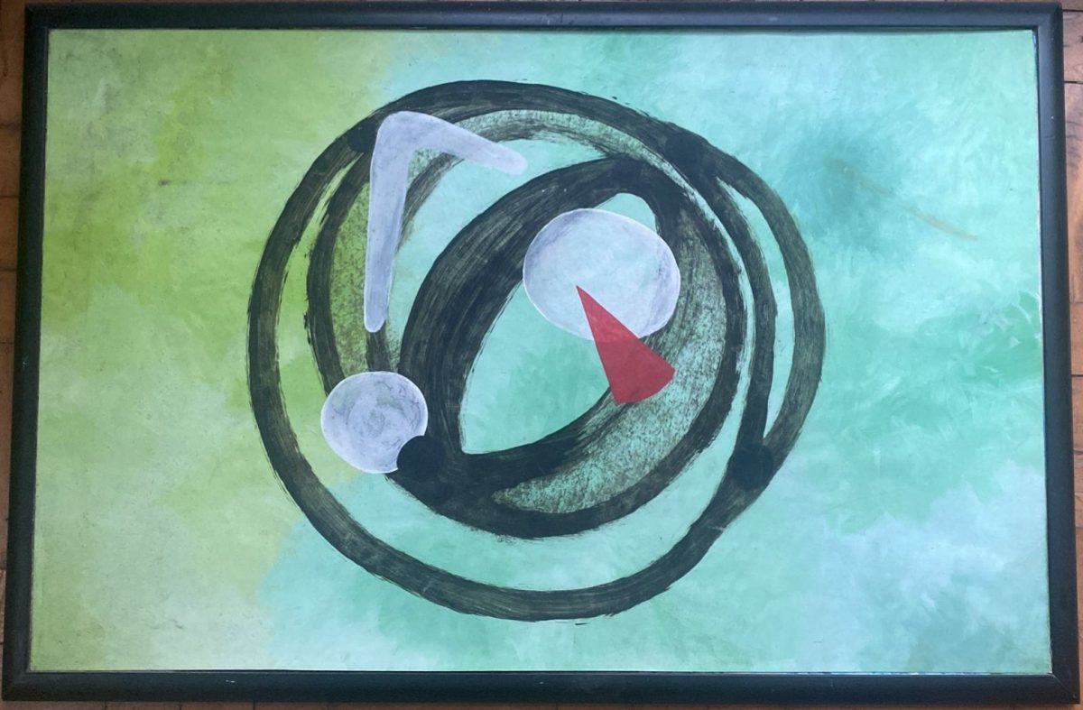 Círculo imaginário (Recém emoldurado)