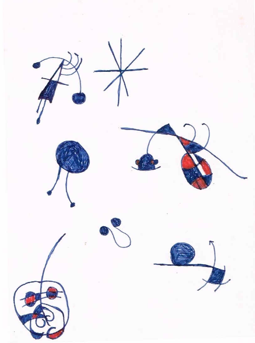 Estudando com Joan Miró