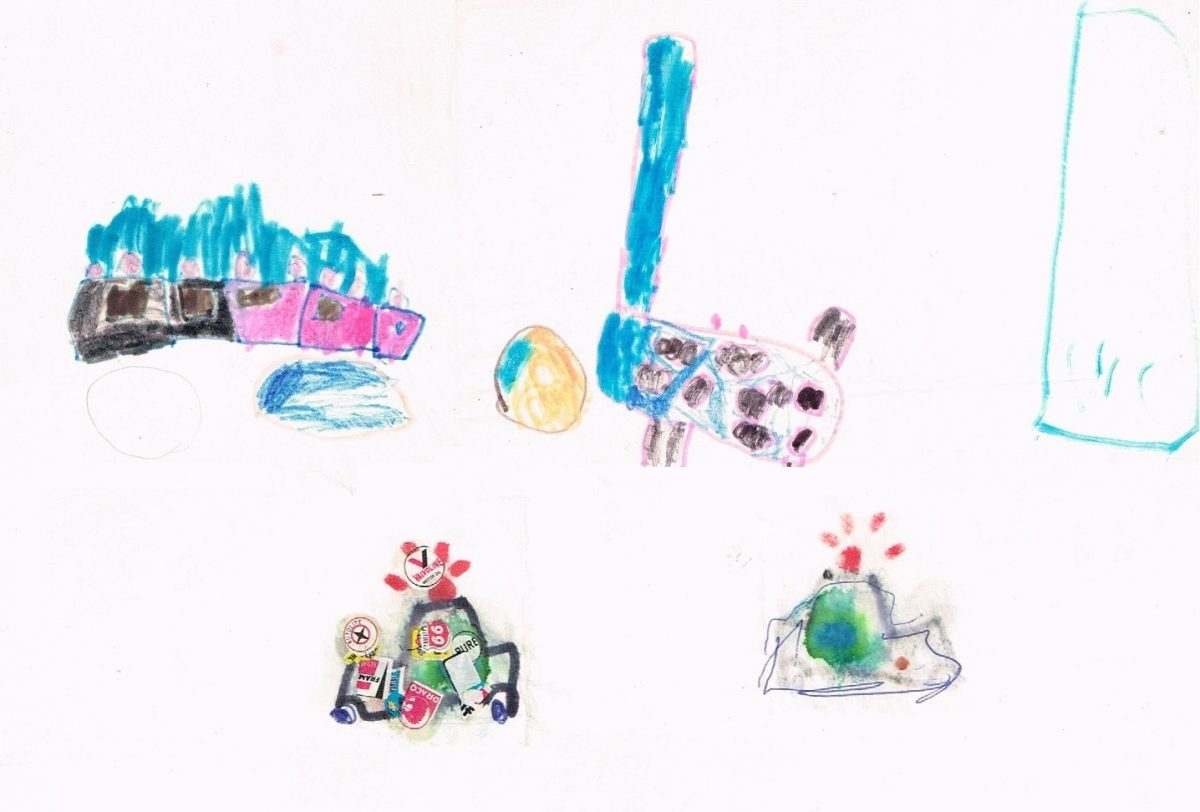 Infância de Ulisses mostrada em antigos desenhos seus