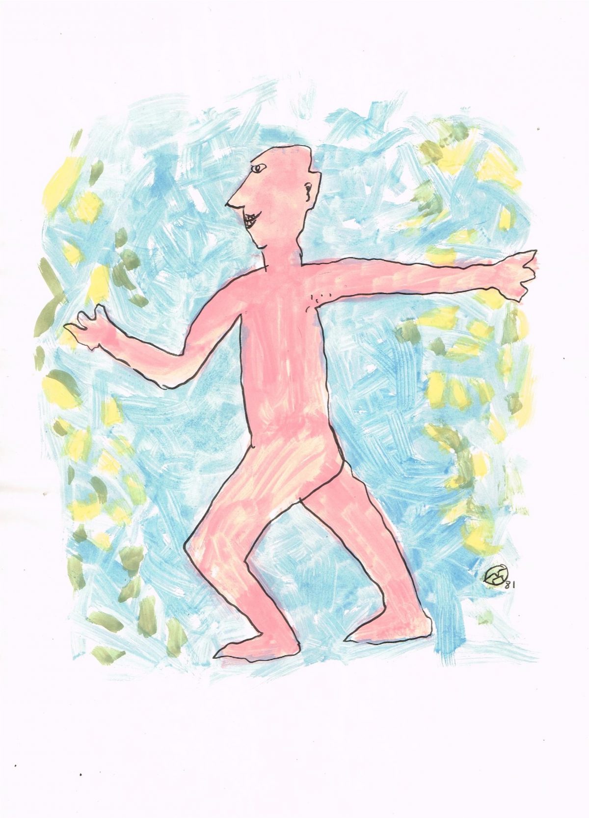 Homem caminhando