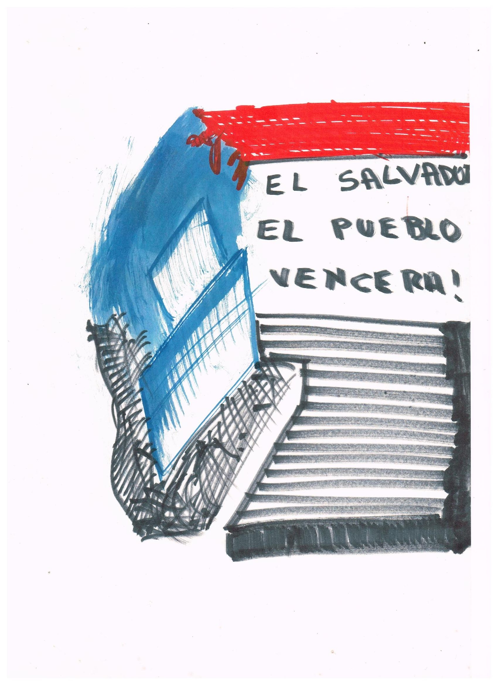 ¡El Salvador, el pueblo vencerá!