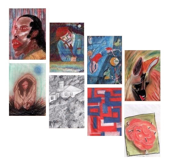 Alguns desenhos, dos muitos, de Laércio Moraes