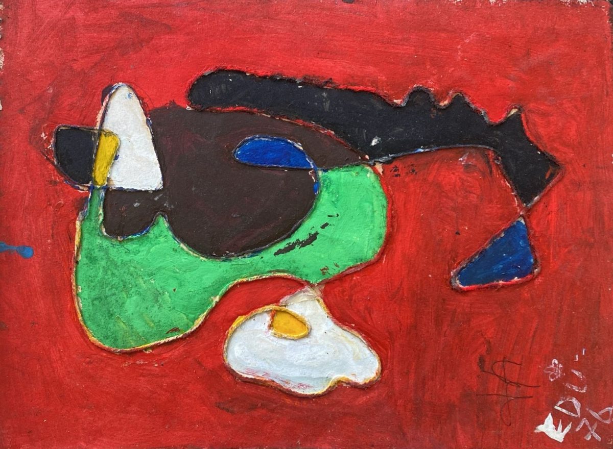Contorno de cordas pintado